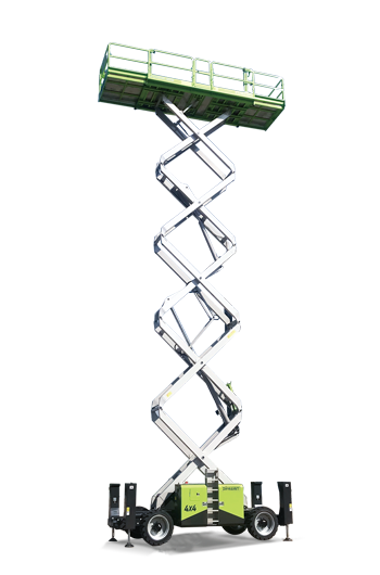 Diesel Rough Terrain Scissor Lift ZS1218RT