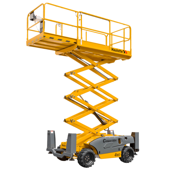 Haulotte Diesel Rough Terrain Scissor lift Compact 12 DX